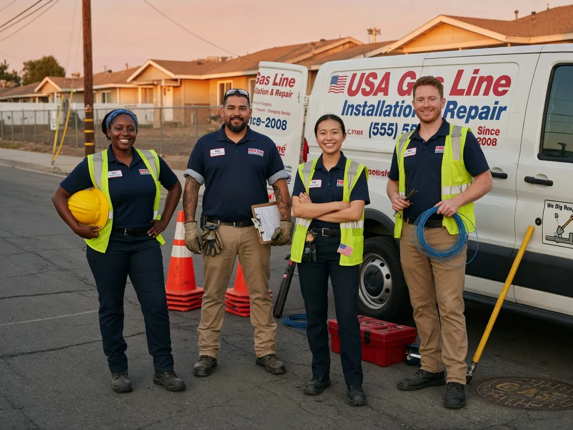 Gas Line Installation company in Newellton, LA